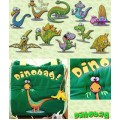 Дизайн вышивок динозавров