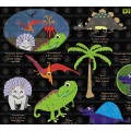 Схема вышивки динозавры
