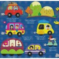 Схема вышивки детский транспорт