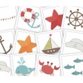 Дизайн вышивки детские морские